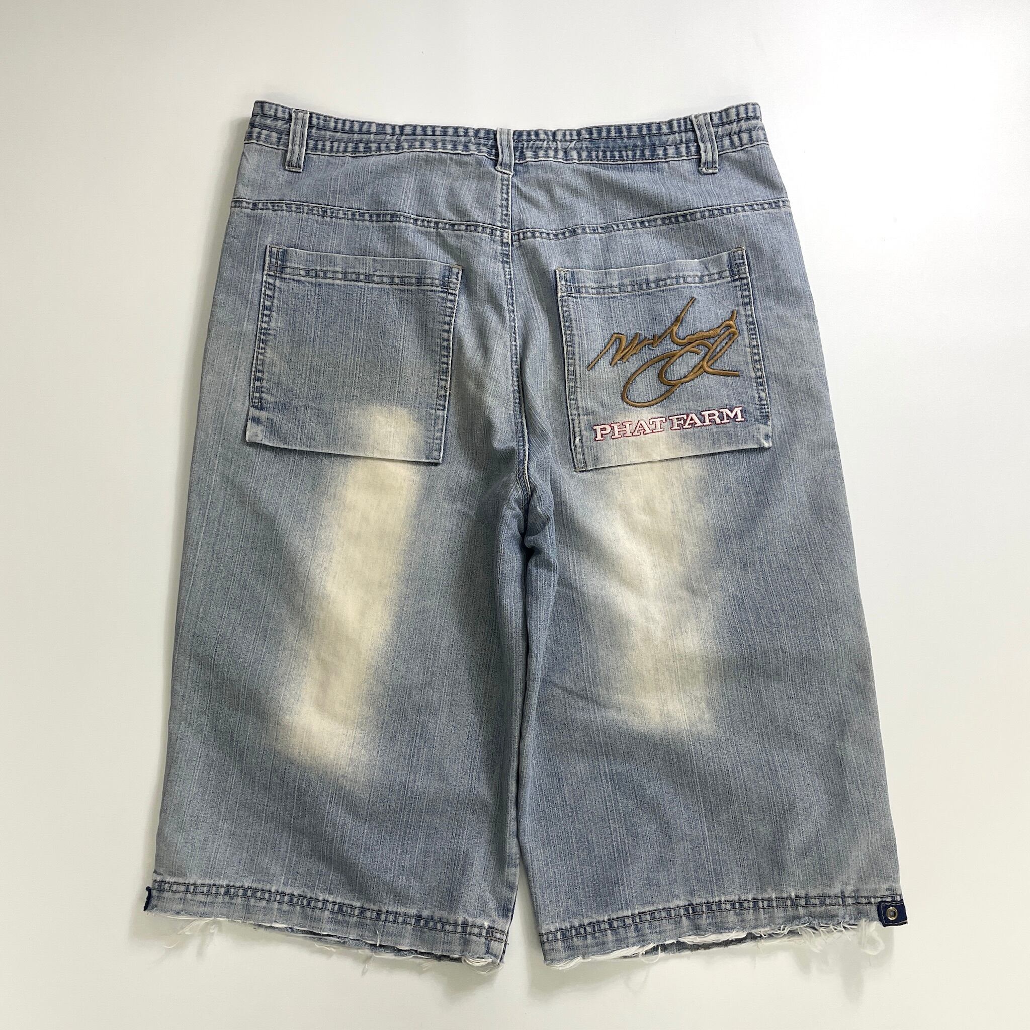 00s  PHAT FARM baggy denim shorts