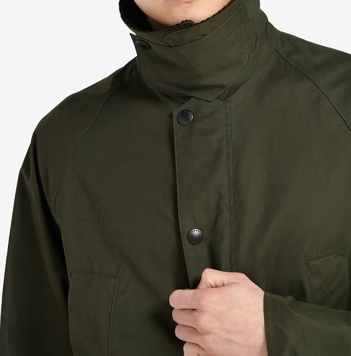 Barbour (ﾊﾞﾌﾞｱｰ) - OS PEACHED BEDALE (ｵｰﾊﾞｰｻｲｽﾞﾋﾞﾃﾞｲﾙﾋﾟｰﾁｽｷﾝ) SAGE  