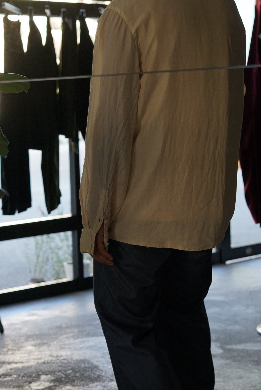 Chez VIDALENC - SILK SHIRT | Brownie