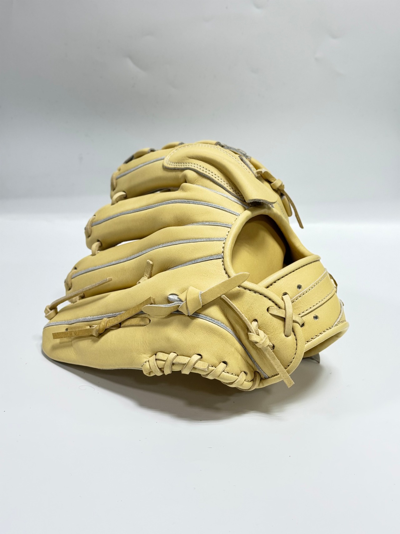 GS-ゴリラスポーツ　ハイグレードモデル　硬式仕様　右投げ用　EX-004型　キャメル×キャメル　ゴールドラバーラベル・画像3