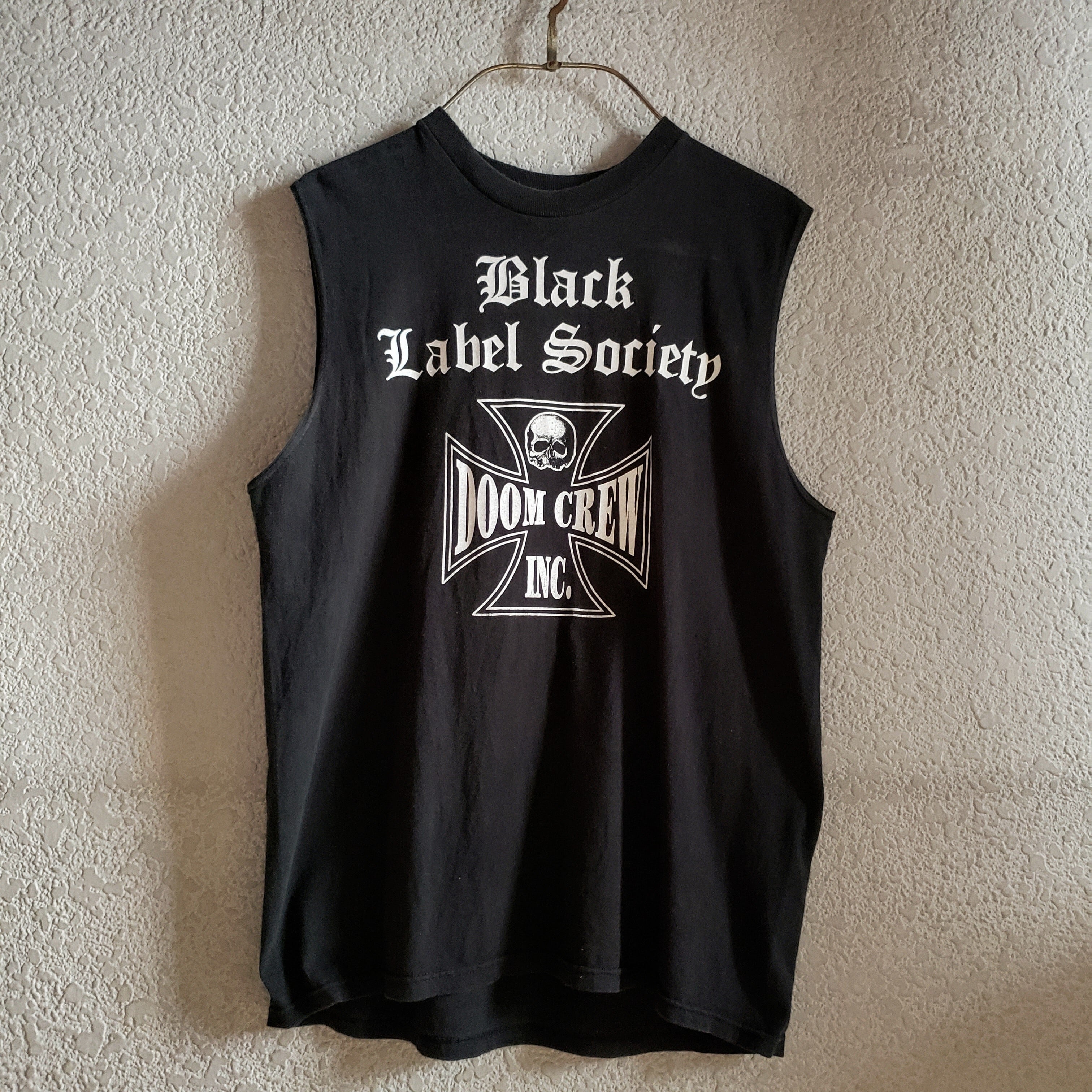 古着 ノースリーブ Tシャツ ブラックレーベルソサイアティ Black Label