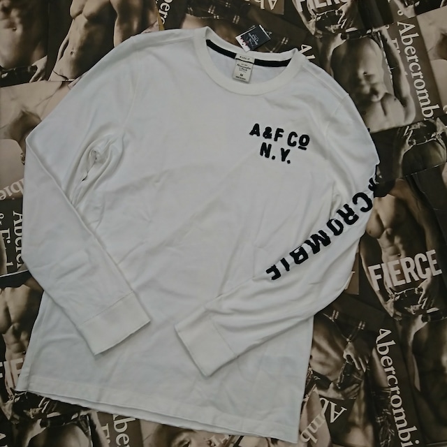 Abercrombie&Fitch MENS  ロングＴシャツLサイズ