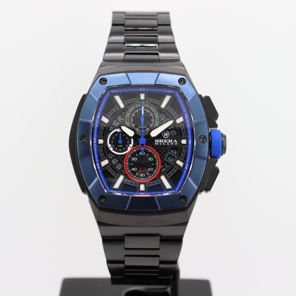 BRERA MILANO SUPERSPORTIVO TONNEAU QUARTZ CHRONOGRAPH