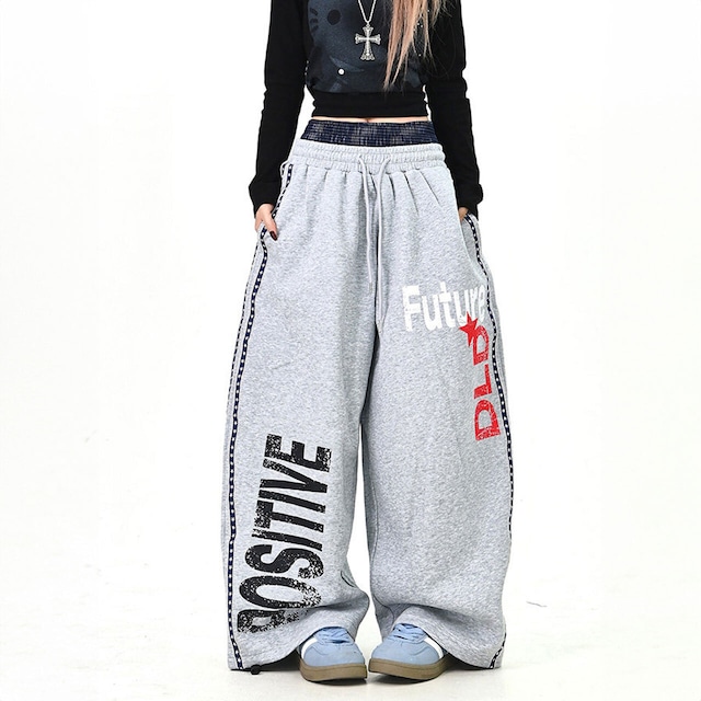 ロゴアクセントストリートスウェットパンツ
2col R01590