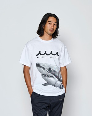 【予約販売4月下旬～5月中旬入荷】muta MARINE × ACANTHUS シャーク Tee
