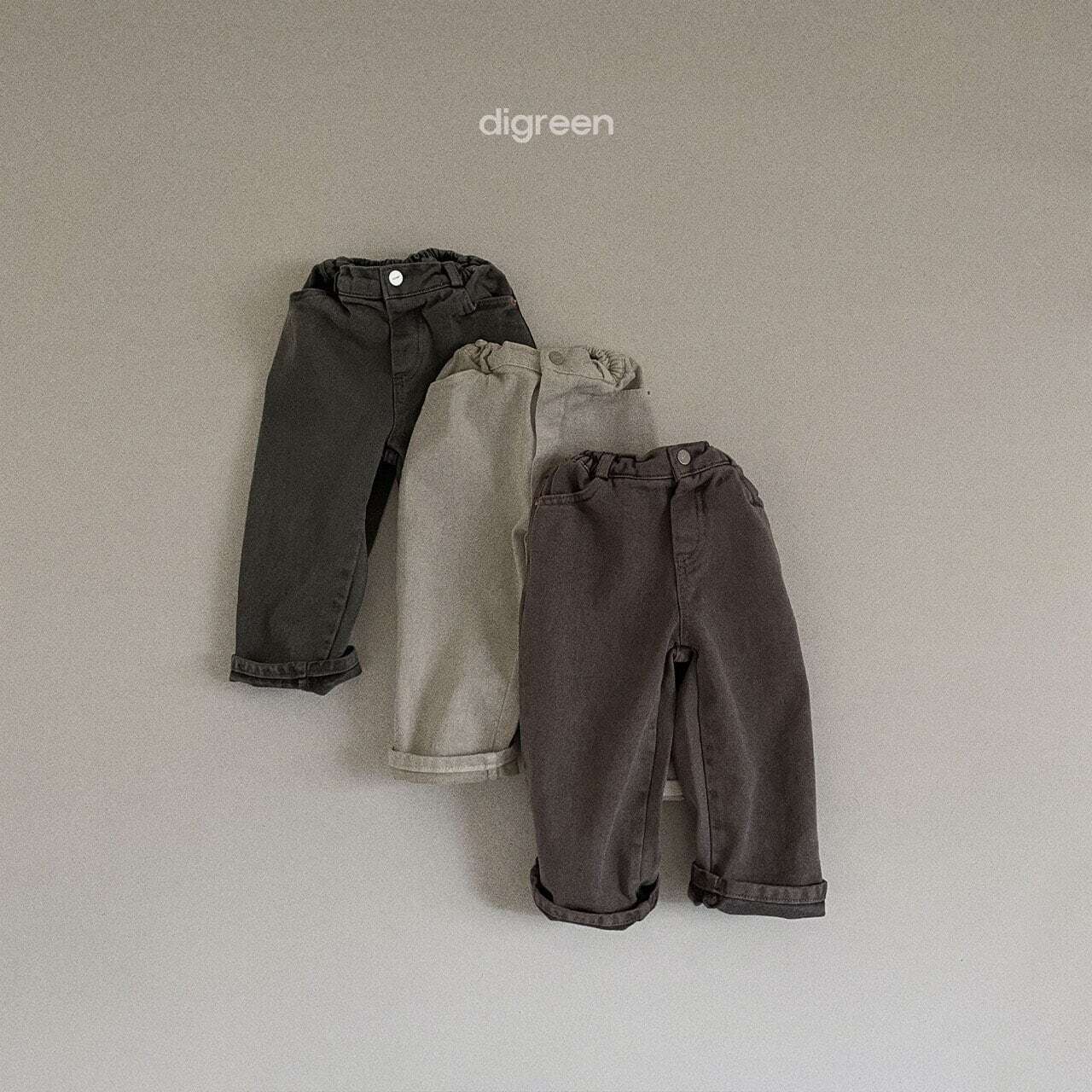 【即納】 digreen Pigment Dying Pants ③ dig_b_1