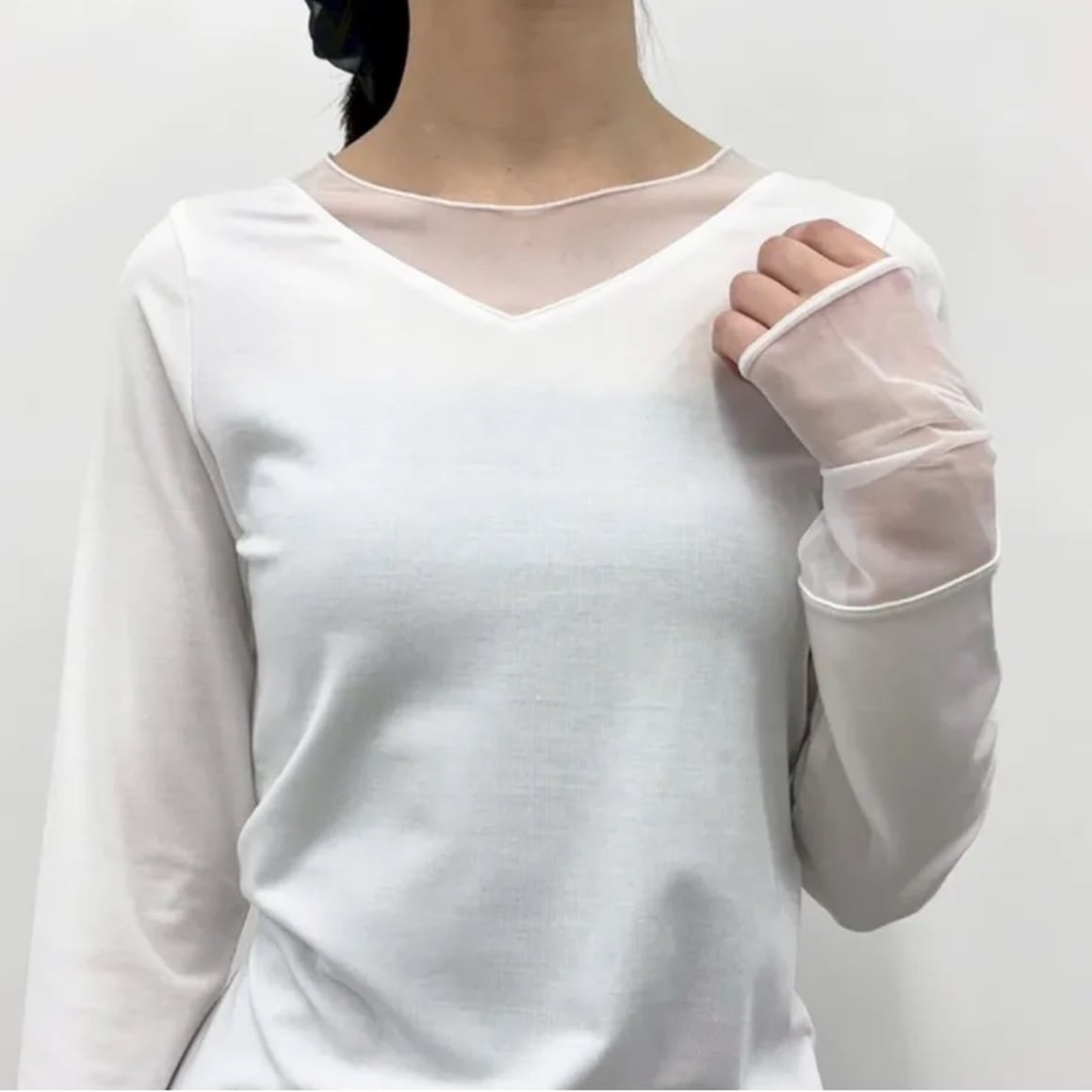 CYNICAL(シニカル)】前後2wayシアー切替カットソー［560-95522