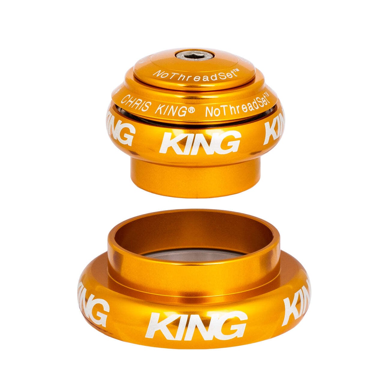 CHRIS KING】NoThreadSet 1-1/8-1.5 Tapered (GOLD) Humhumhug Online Shop
