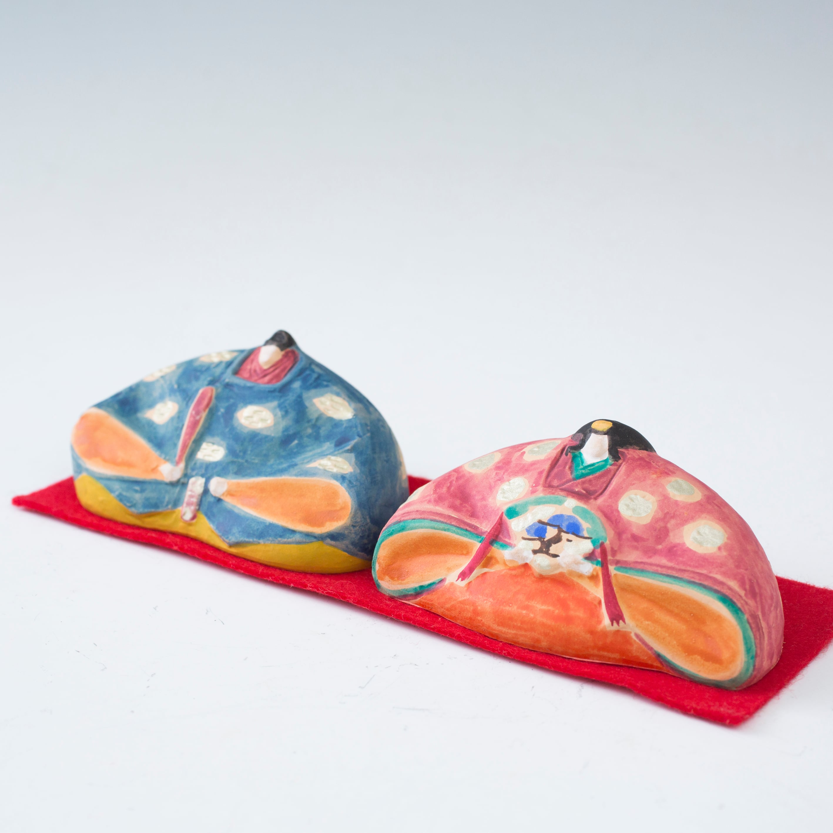 雛人形 伝之雛 醍醐 北岡秀雄 共箱 北秀窯 陶彫 福岡県の作家 日展 お