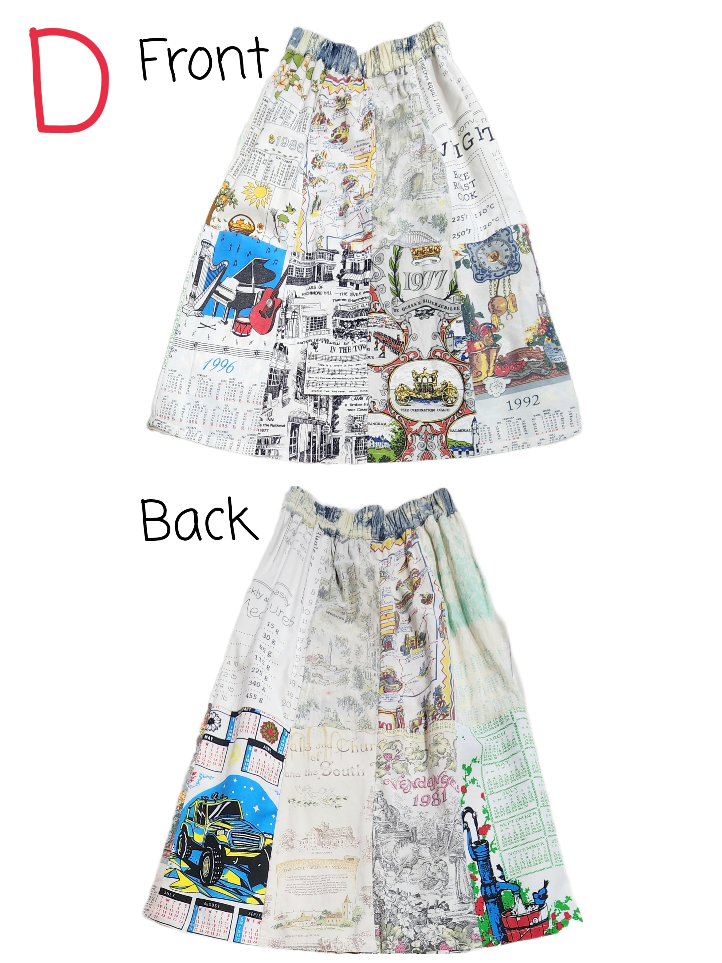 新品タグ付き♡RERE♡リメイクタペストリースカート RERE〉タペストリーリメイクスカート | ワンダフル商会