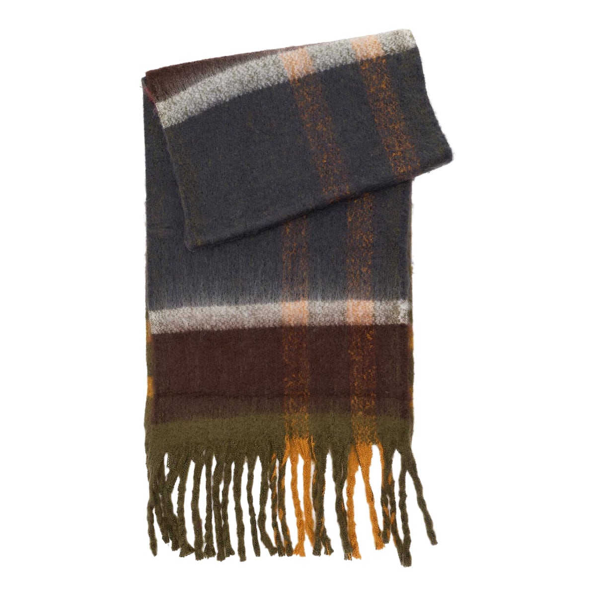 Barbour バブアー Isla Tartan Boucle Scarf Classic アイラ タータン ブークレ スカーフ LSC0293