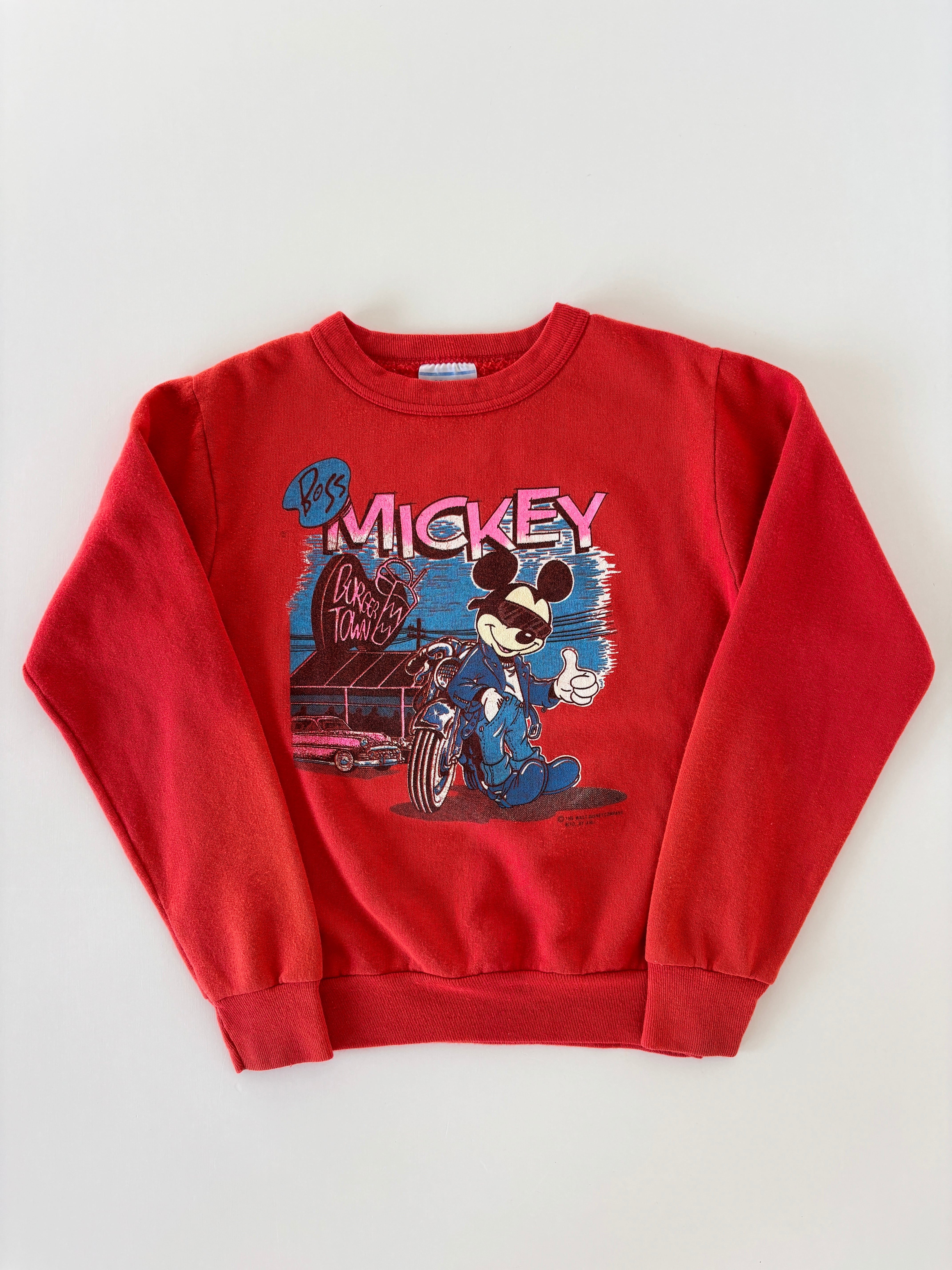 【6-8T・vintage】USA製 キャラクタースウェット