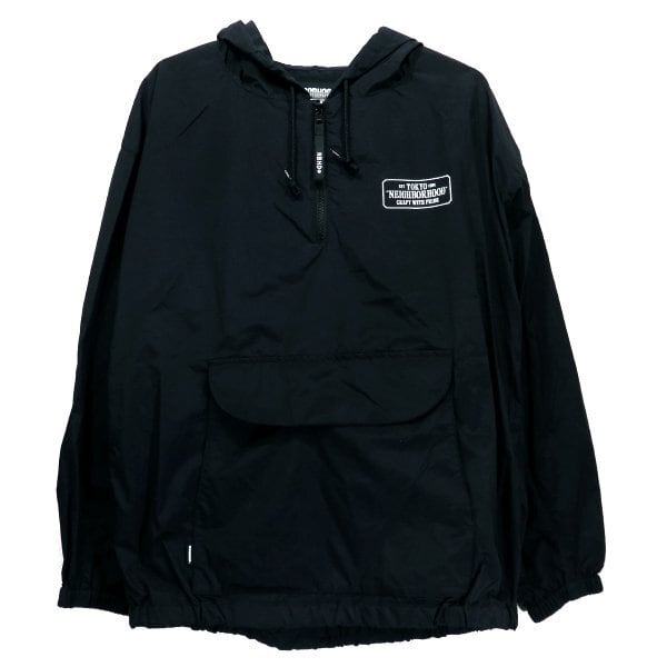 NEIGHBORHOOD 20AW ANORAK/N-JKT 202TSNH-JKM04 サイズS ネイバーフッド アノラック ジャケット ブラック  プルオーバー アウター【中古】