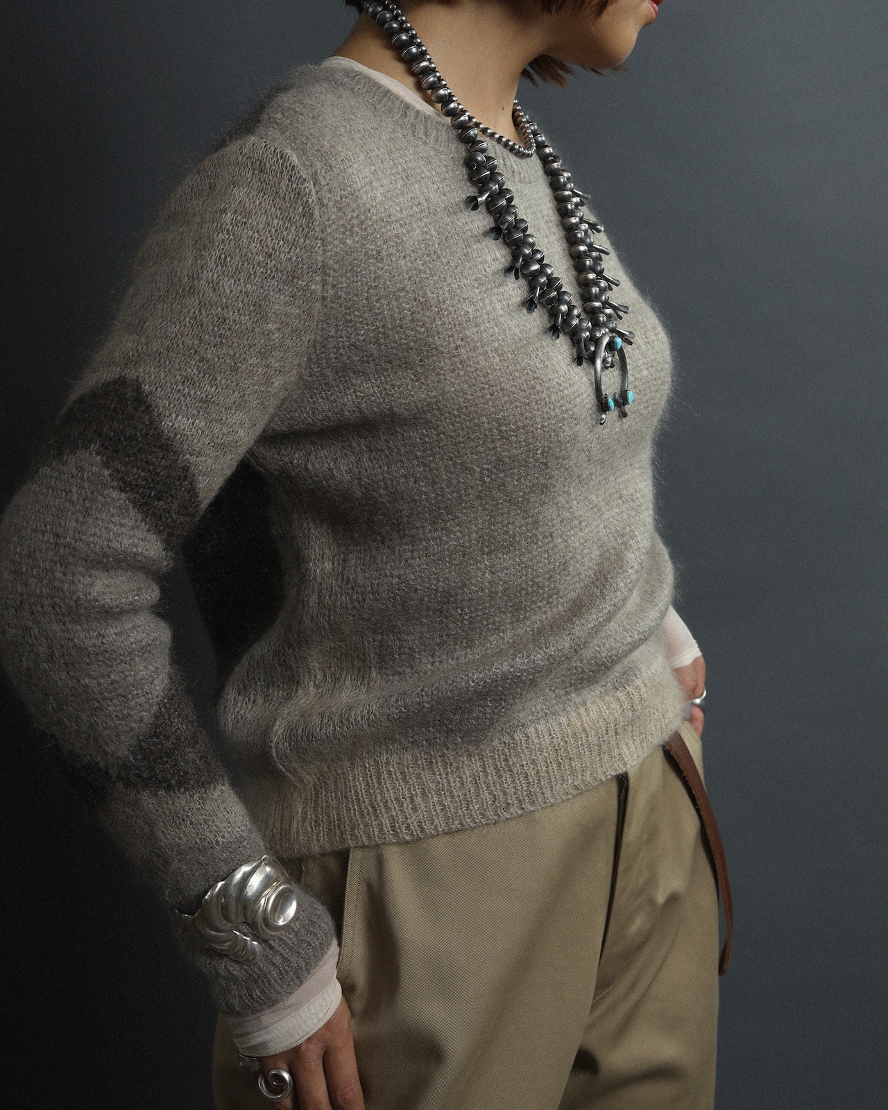 Chloe / Color Block Knit