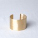 無垢真鍮のバングル｜W40mm