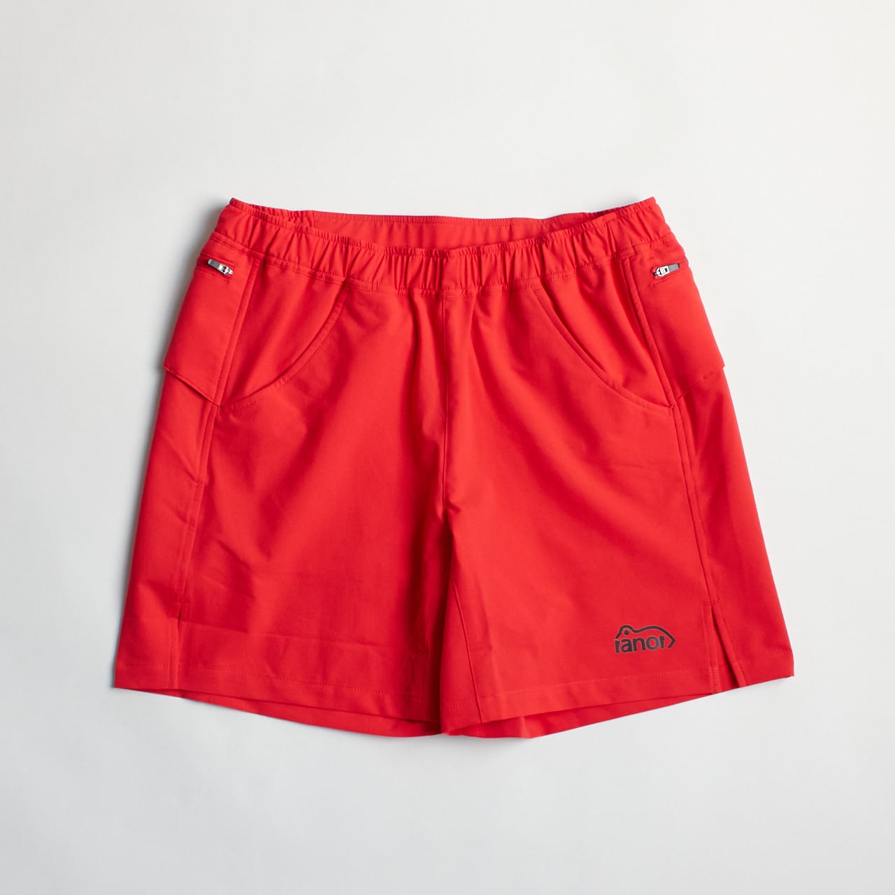 ranor（ラナー）BASIC MIDDLE SHORTS - RED ベーシックミドルショーツ