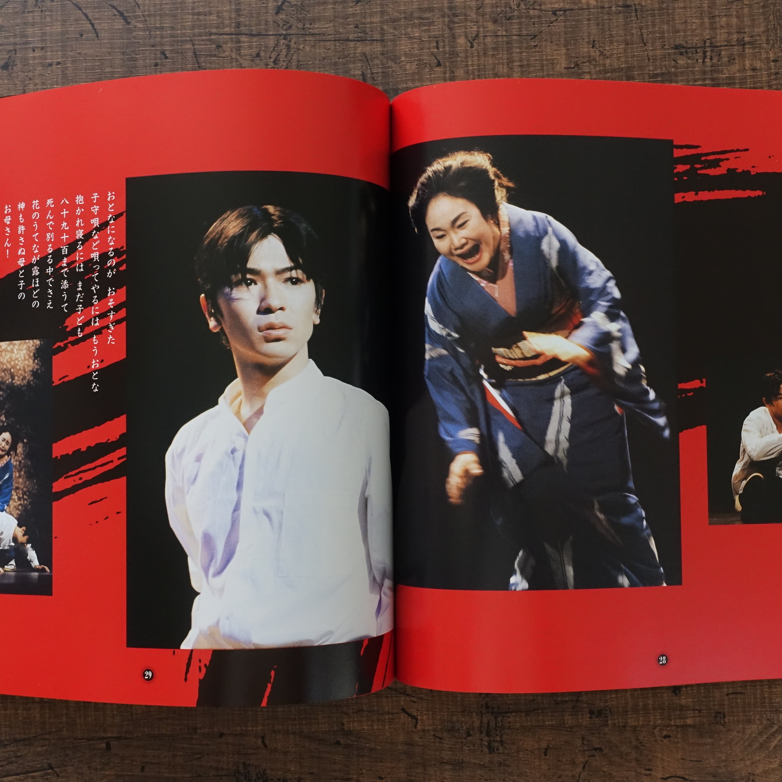 寺山修司・原作「身毒丸」パンフレット・蜷川幸雄×武田真治×白石加代子