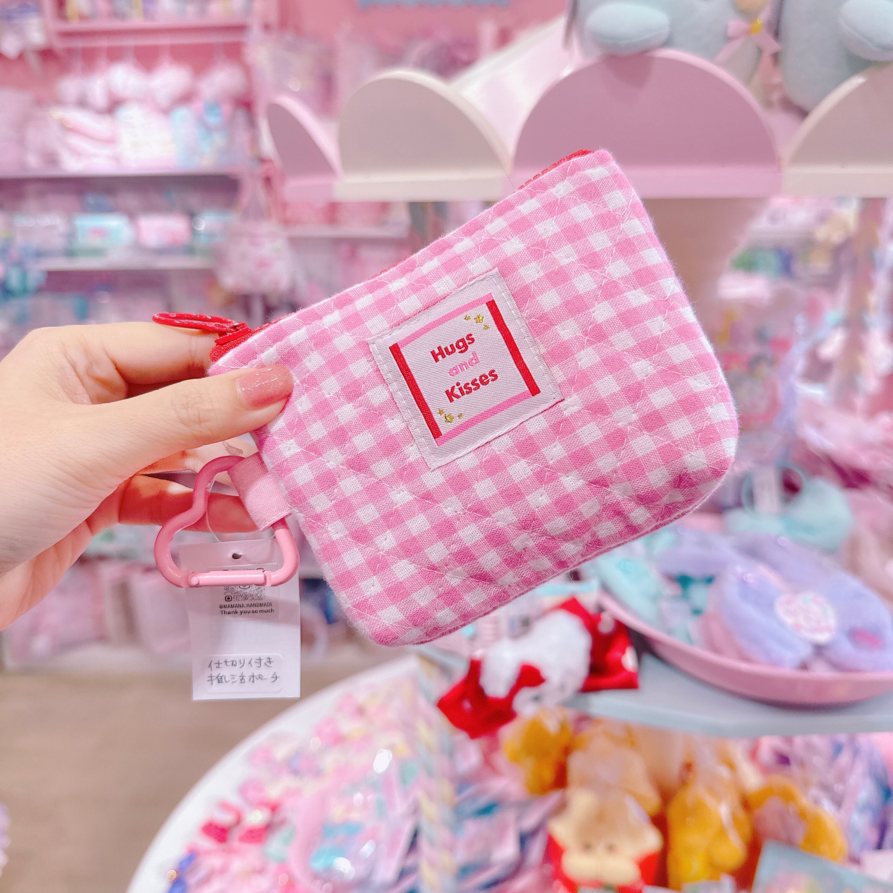 【N4】50-5クリア窓付き推し活ポーチ