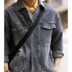 Jacquard Woven Denim Jacket ◇H0391