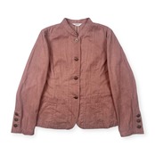 INGEBORG インゲボルグ バンドカラー ジャケット S/くすみピンク レディース ピンクハウス
