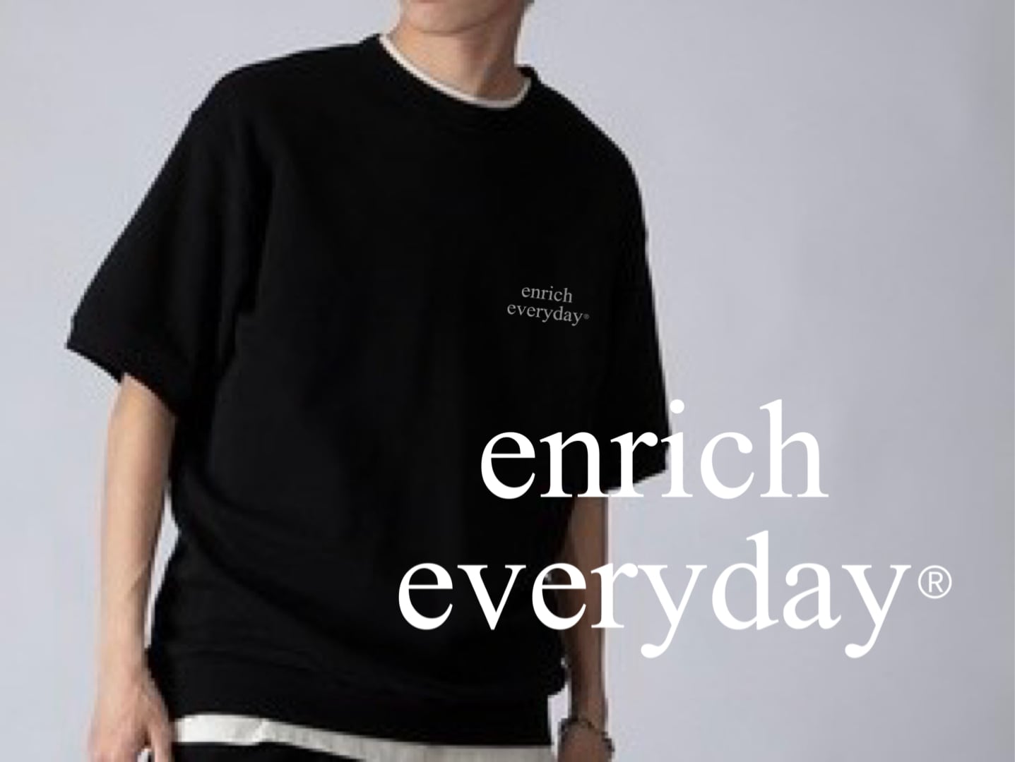 受注生産:11月上旬お届け予定)everyday shortsleeve sweatshirt 8.2oz / 8.2オンス 裏パイル ショートスリーブ スウェット(セットアップ対応)