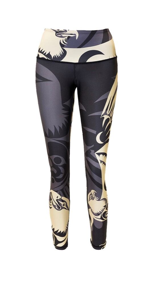 Bri Black & White Leggings | nominoujapan