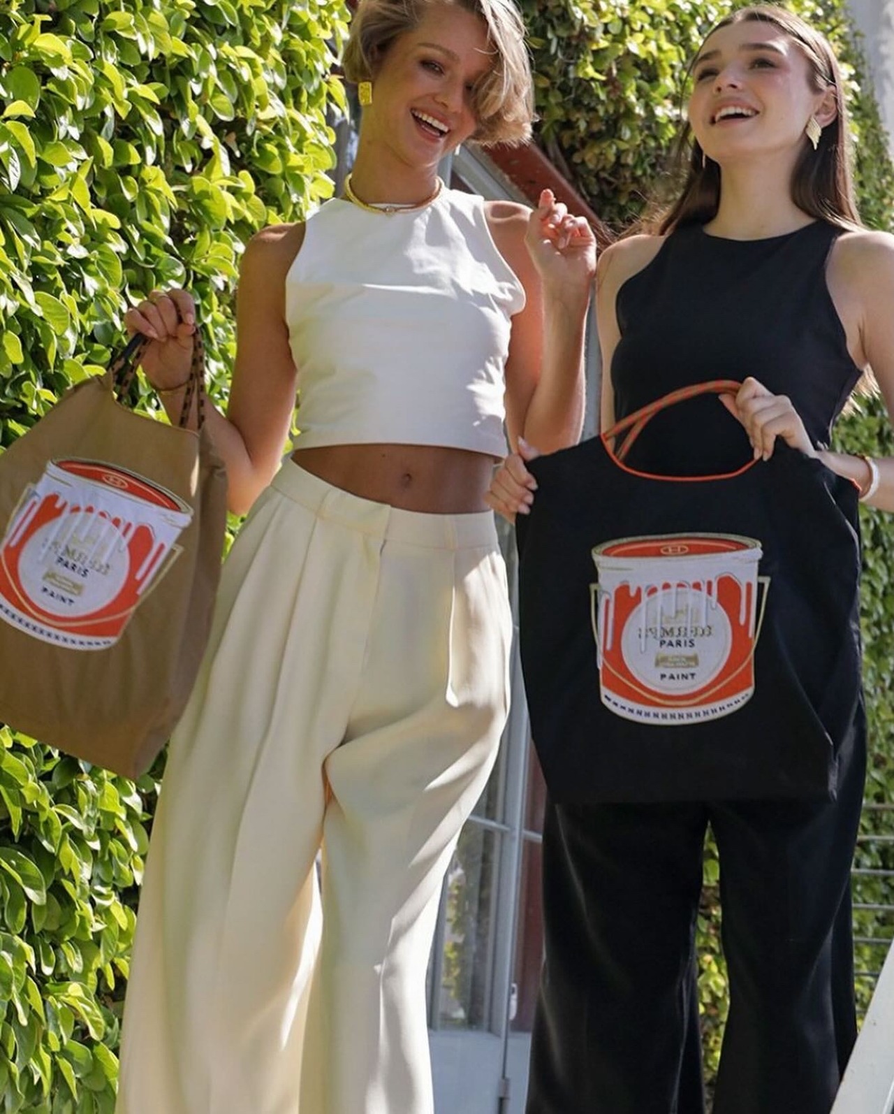 ミカーレミカーレ MICALLEMICALLE 　HERMペイント缶トートバッグ