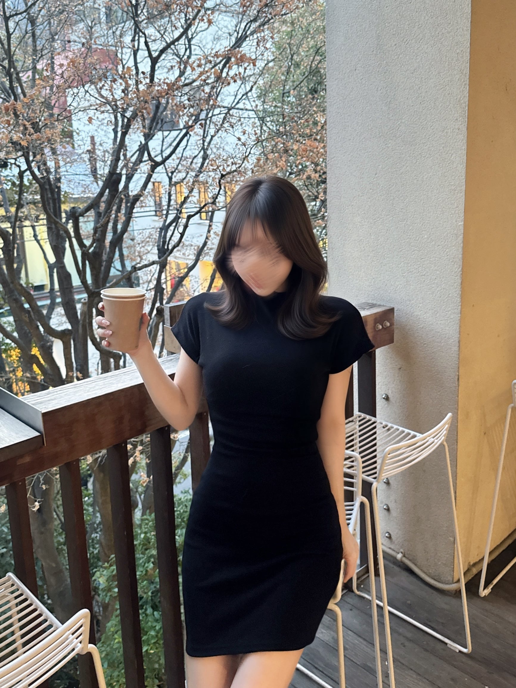 Muse Slim Knit Dress | LUNA
