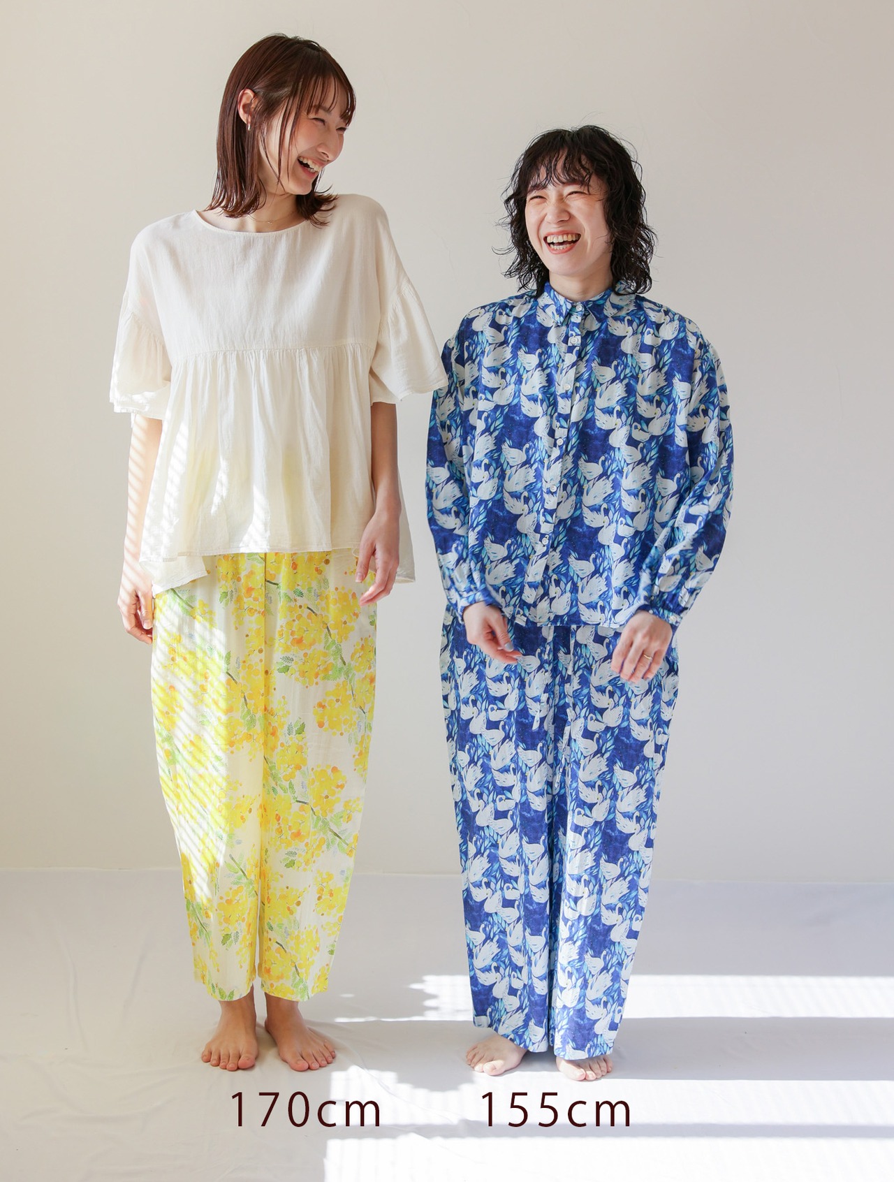 OLIVE｜ オーガニックコットンワイドパンツ