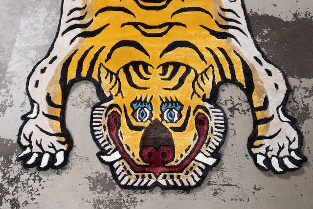 Tibetan Tiger Rug 《Mサイズ•シルク067》チベタンタイガーラグ