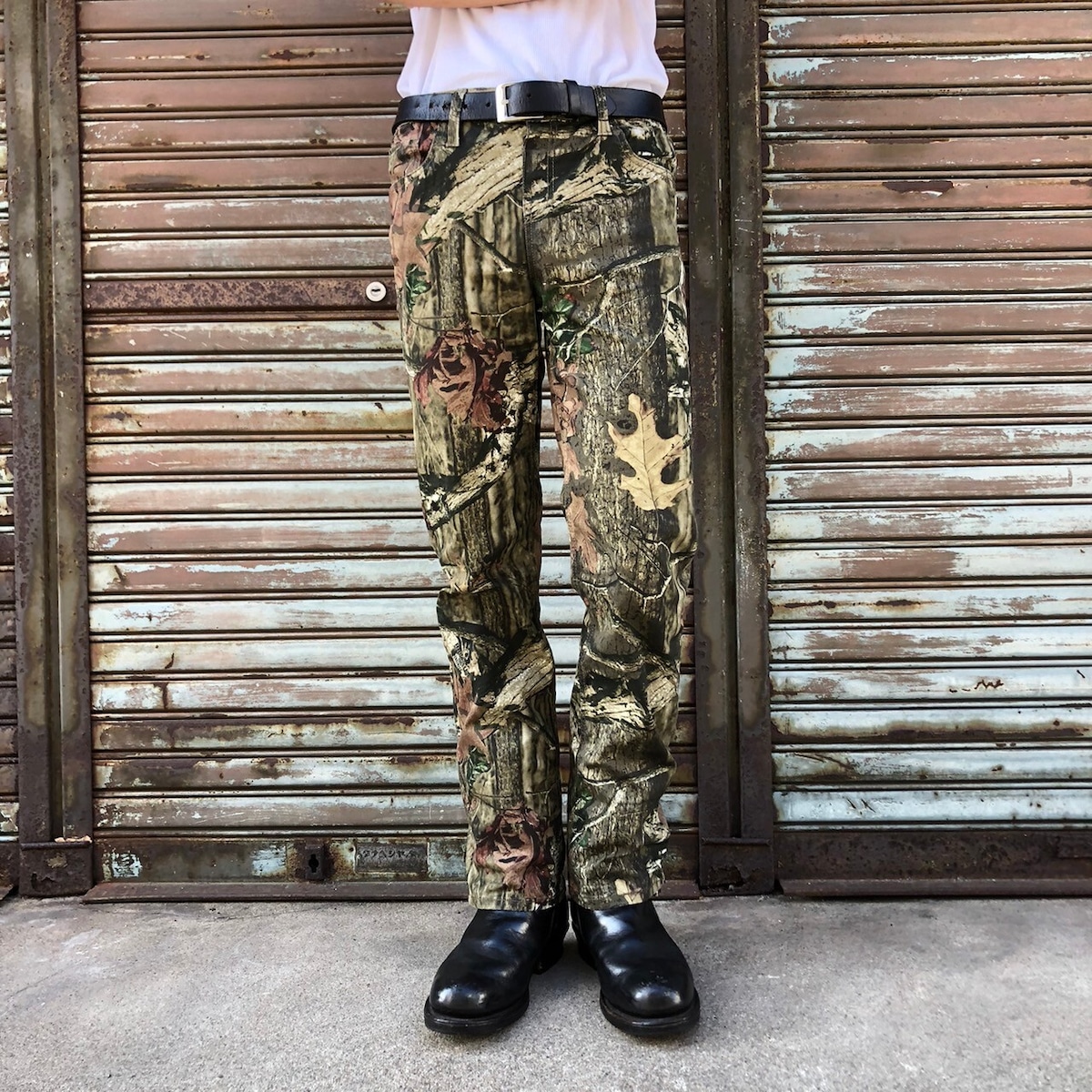 00s Mossy Oak モッシーオーク ツリーカモ 迷彩 カーゴパンツ XL 