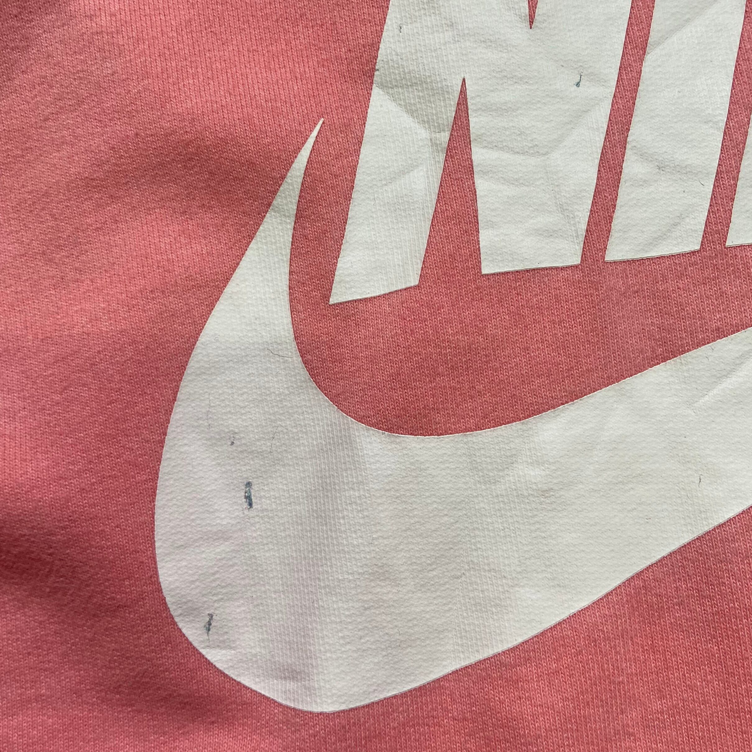 Nike ナイキ ロゴ プリント 後染め スウェット トレーナー メンズl相当 レディース 古着 ラグランスリーブ ピンク スウェット Cave 古着屋 公式 古着通販サイト Nike ナイキ ロゴ プリント 後染め スウェット トレーナー メンズl相当 レディース 古着 ラグランスリーブ ピンク スウェット Cave 古着屋 公式 古着通販サイト