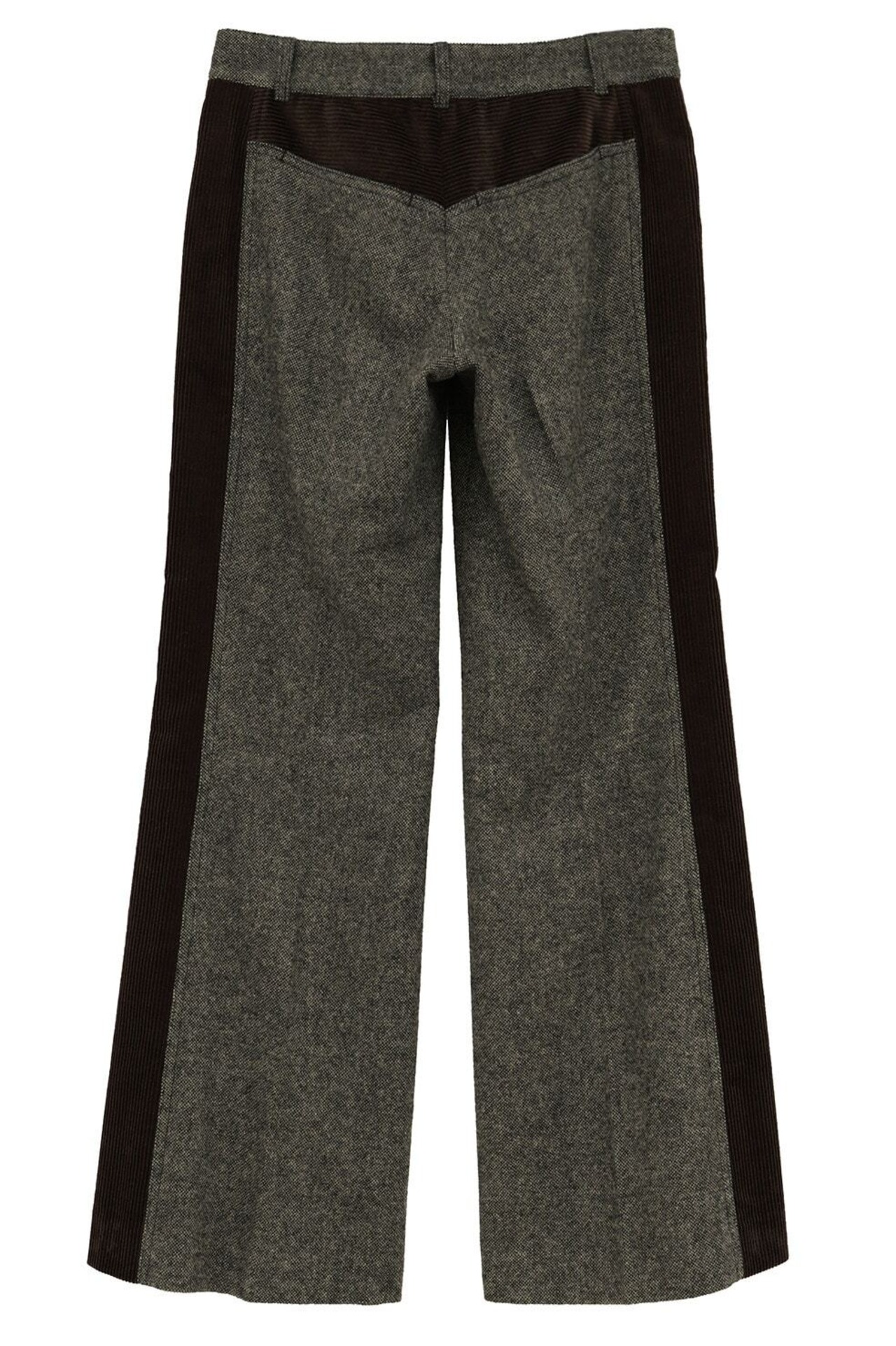 CLANE CORDUROY PANEL MELANGE PANTS
