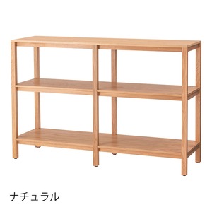 オープンシェルフ 幅120cmラック 棚 天然木
