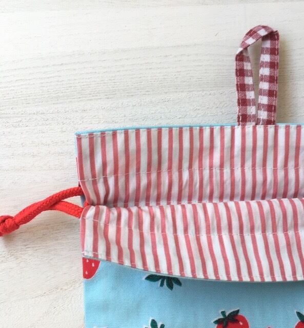 ハンドメイド♡さくらんぼ巾着