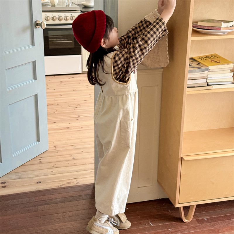 取寄》 JUMPサロペットパンツ （アイボリー／ネイビー） ADBB 2024秋