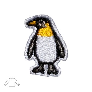 水族館でも大人気のコウテイペンギン × Long Sleeve T-shirt