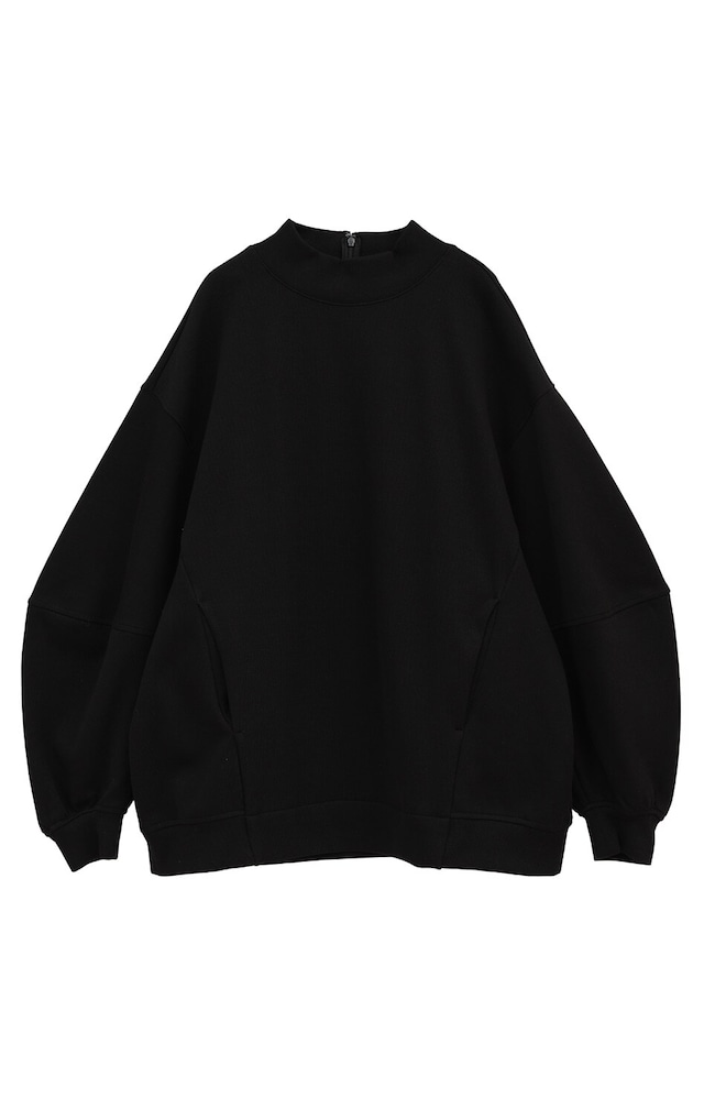 CLANE : MOCKNECK OVER TOPS  16105-1052 C/# BLACK SIZE F