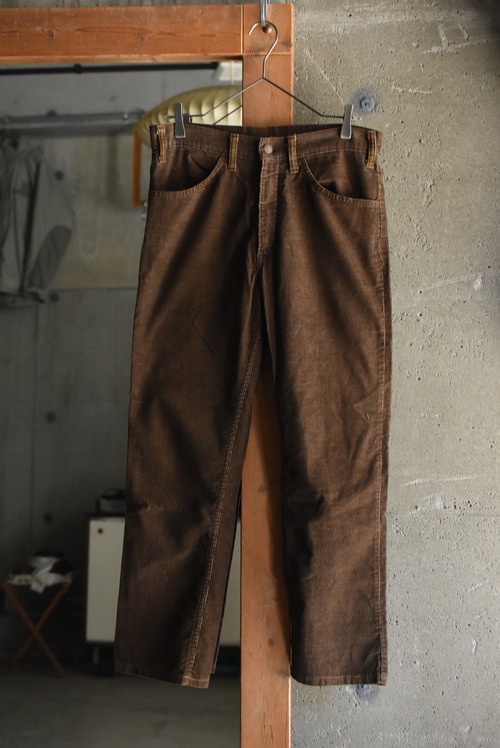 OK／82's "Levi's519" summer corduroy pants