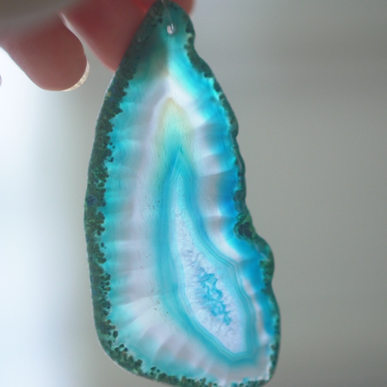 Summer Sea 03 - アゲートヒーリングチャイム / Agate Sun Catcher Wind Chime 846