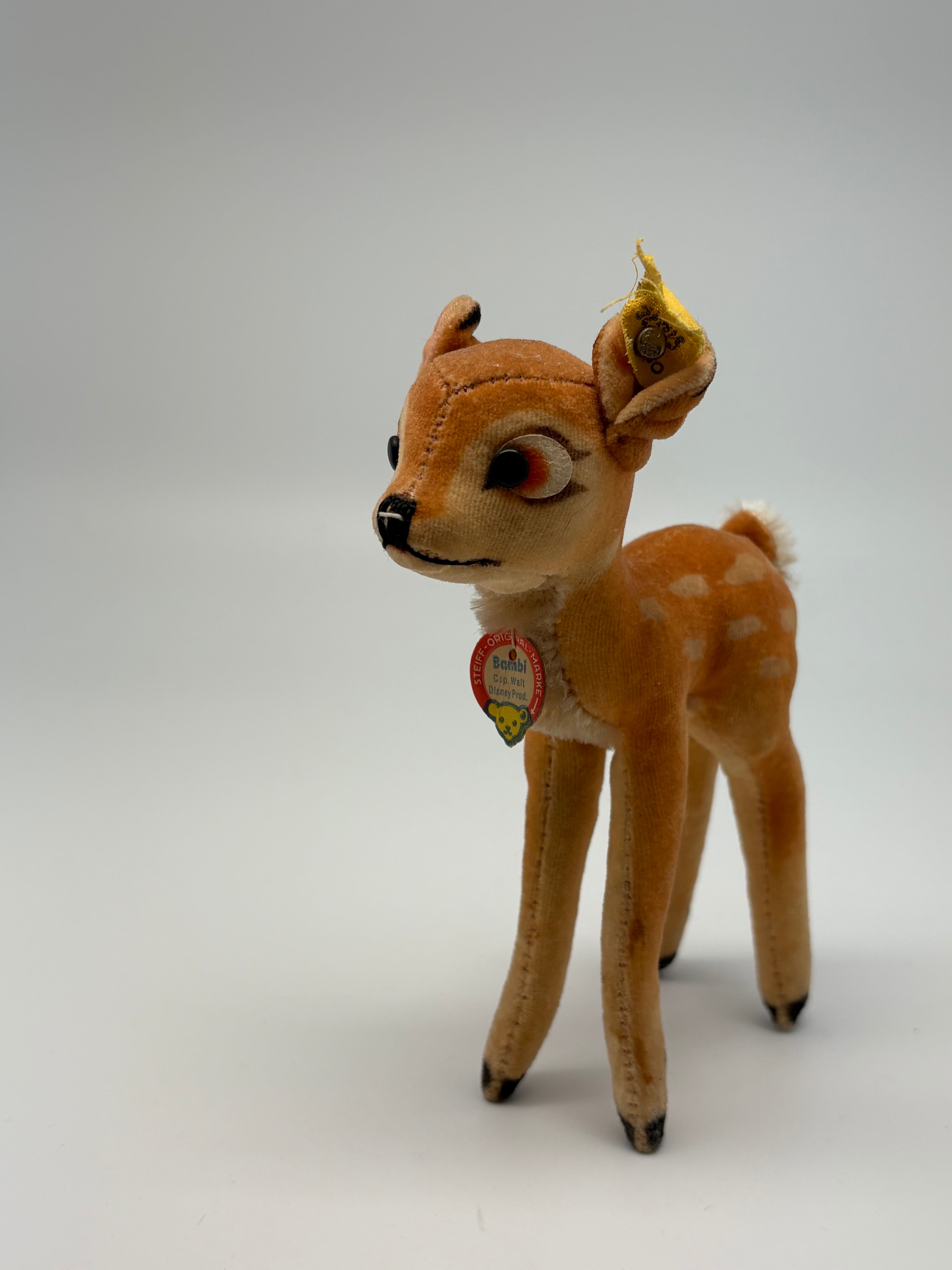 オールド シュタイフ シカ Steiff Bambi 14cm | ヒガシマチマーケット