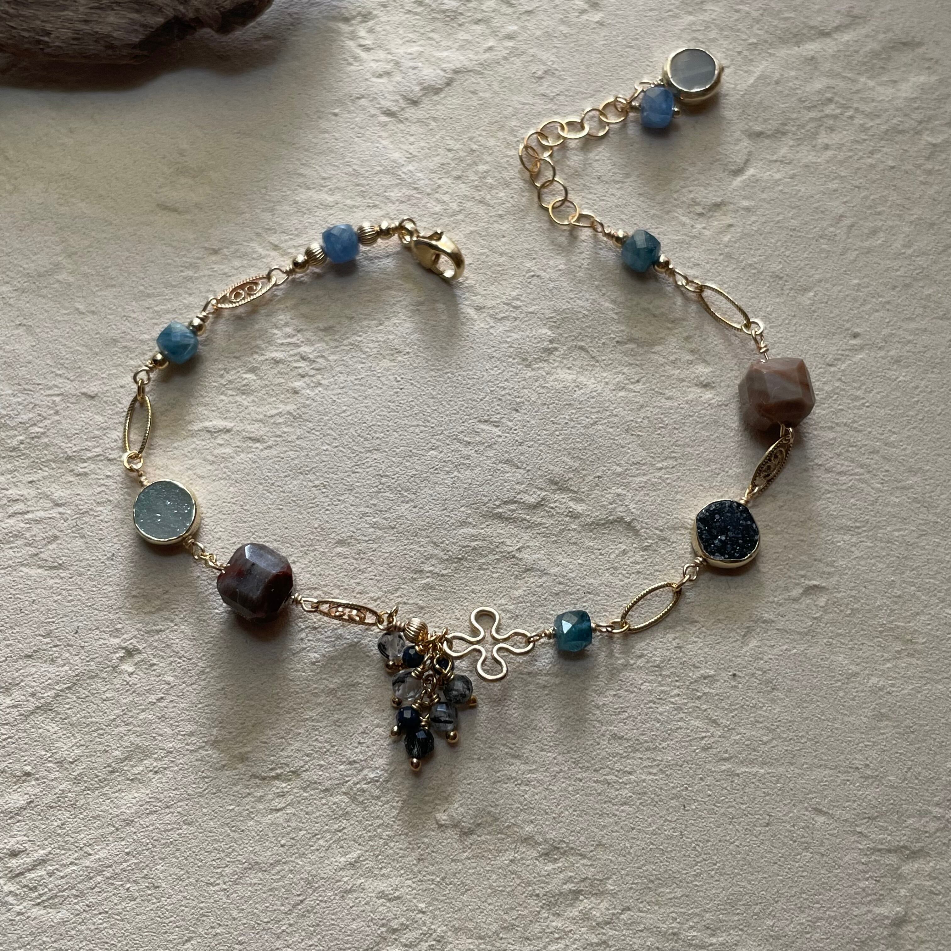 Bracelet ~Jewel ~/14K Goldfilled | and. the earth JEWELRY