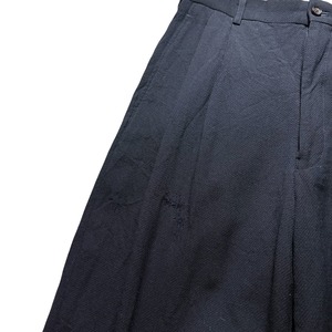 AD1997 COMME des GARCONS HOMME textured wool slacks