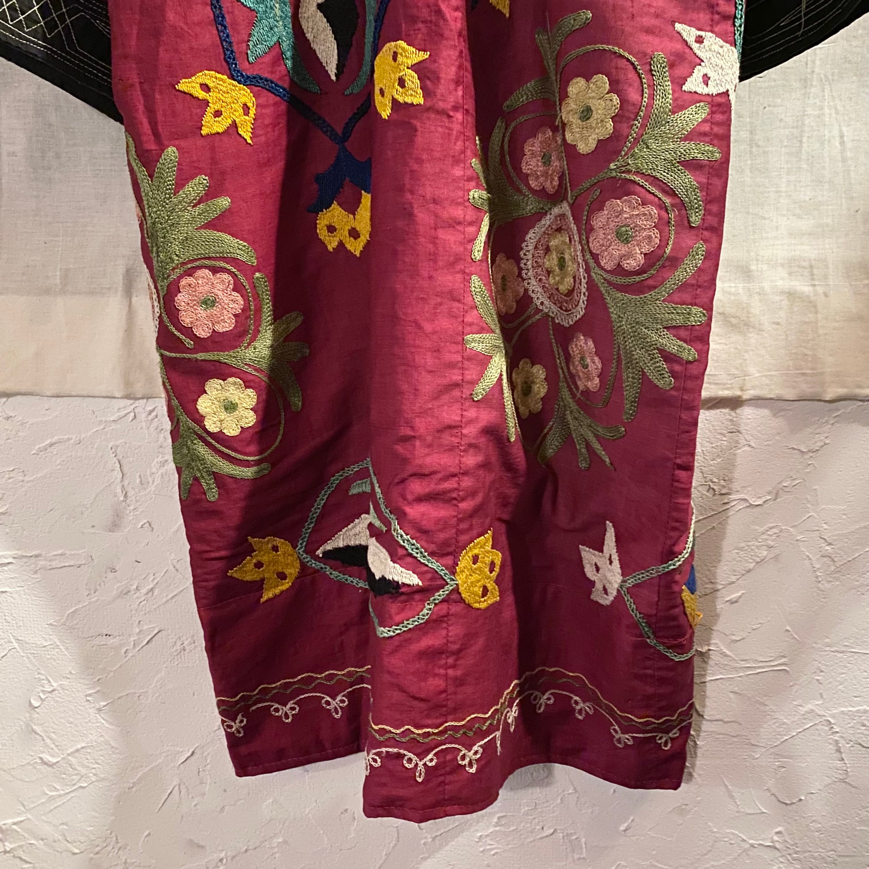 ヴィンテージ スザニガウン vintage suzani gown (boxS nitako
