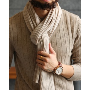 アメリカン カシミア混マフラー 2色 S2204