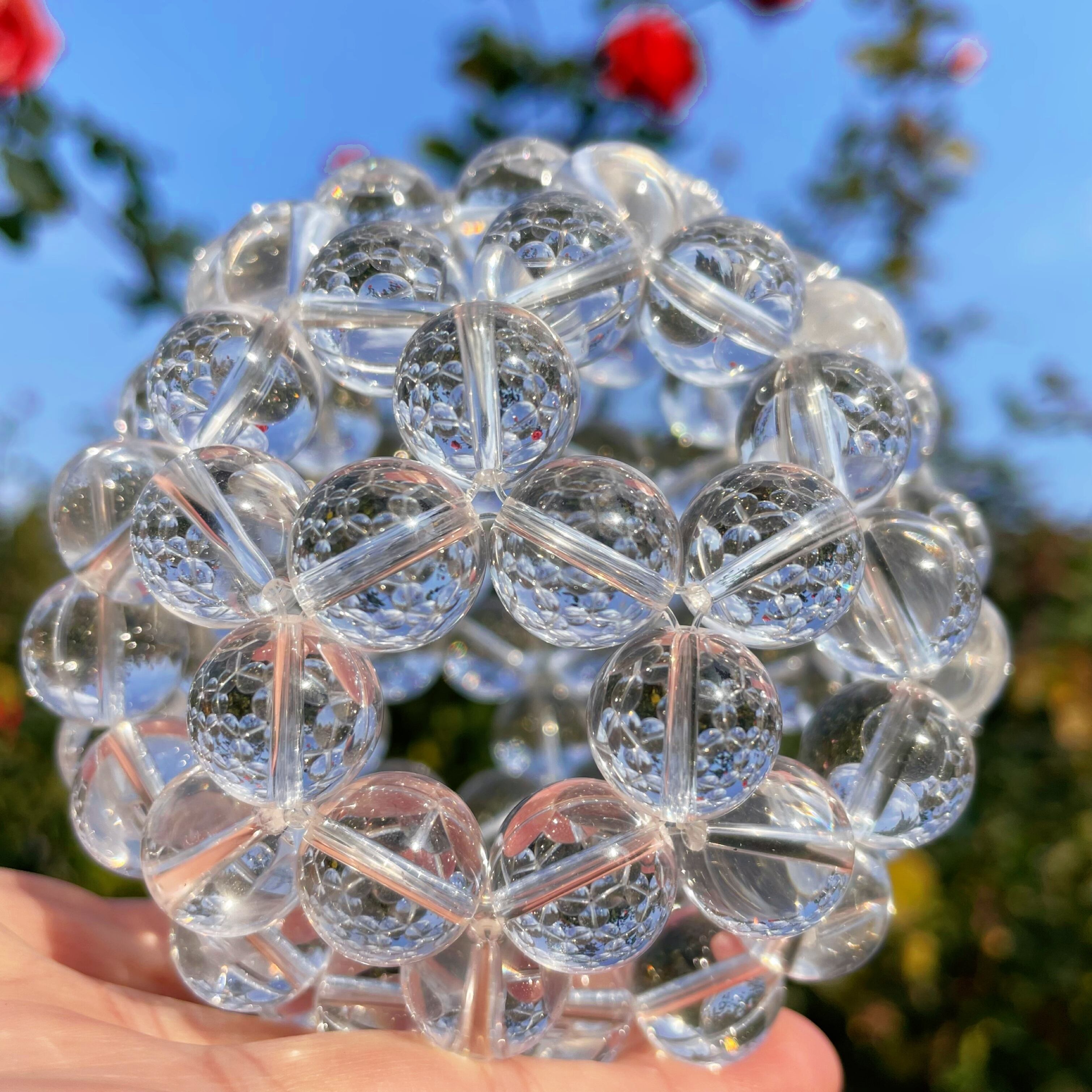 一点物】【SALE】14ミリ神聖幾何学フラーレン 5Aグレードブラジル