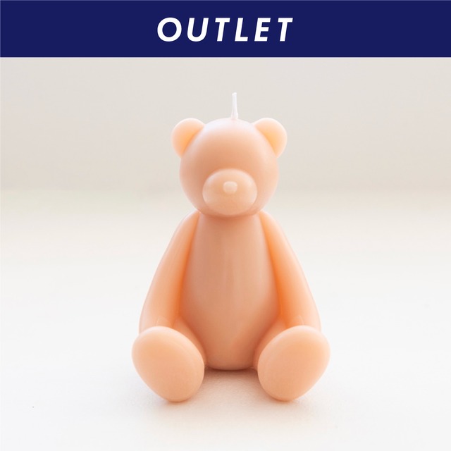 【OUTLET】BEAR CANDLE mocha