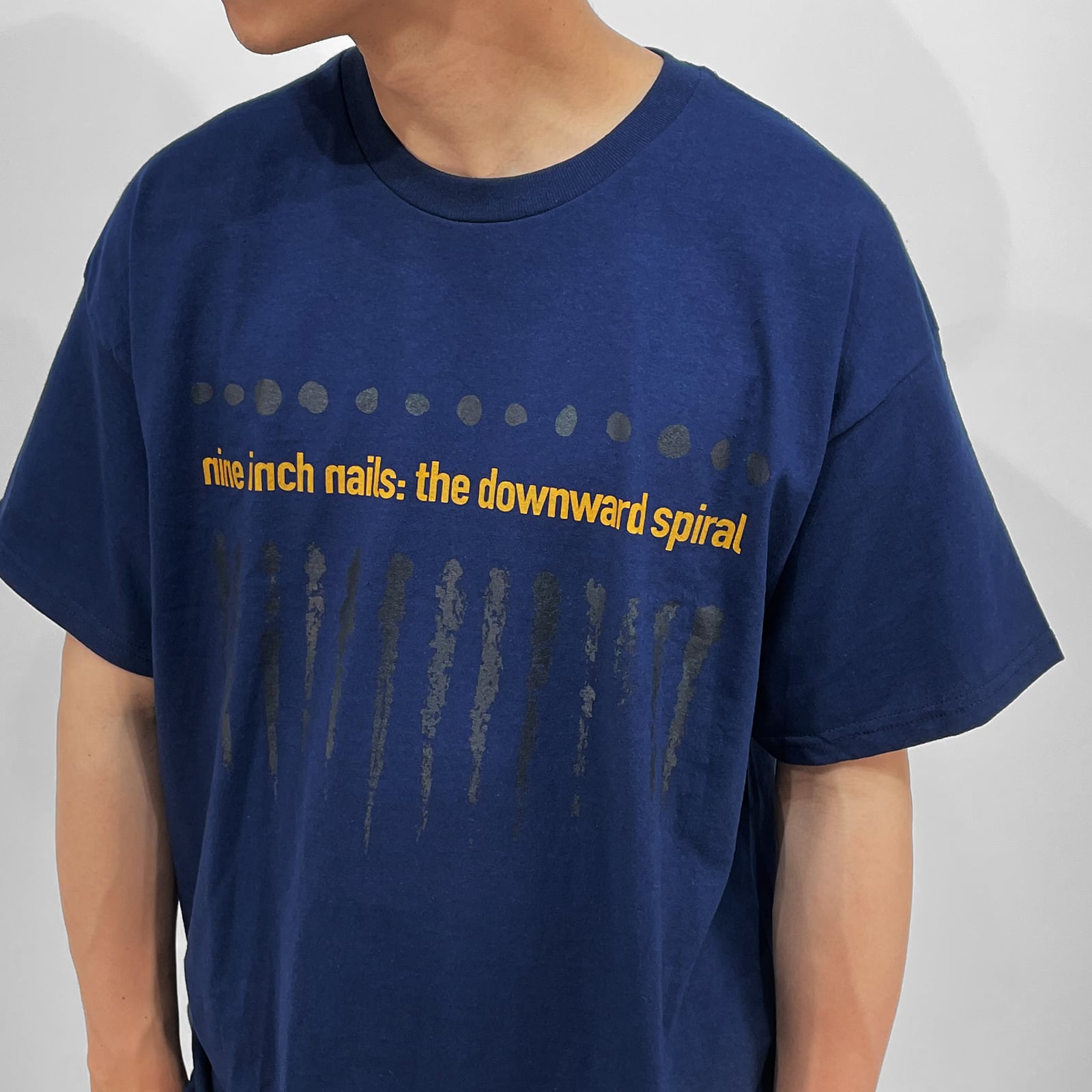 超希少 NINE INCH NAILS ダウンワードスパイラル Tシャツ M美品 米ロ ...