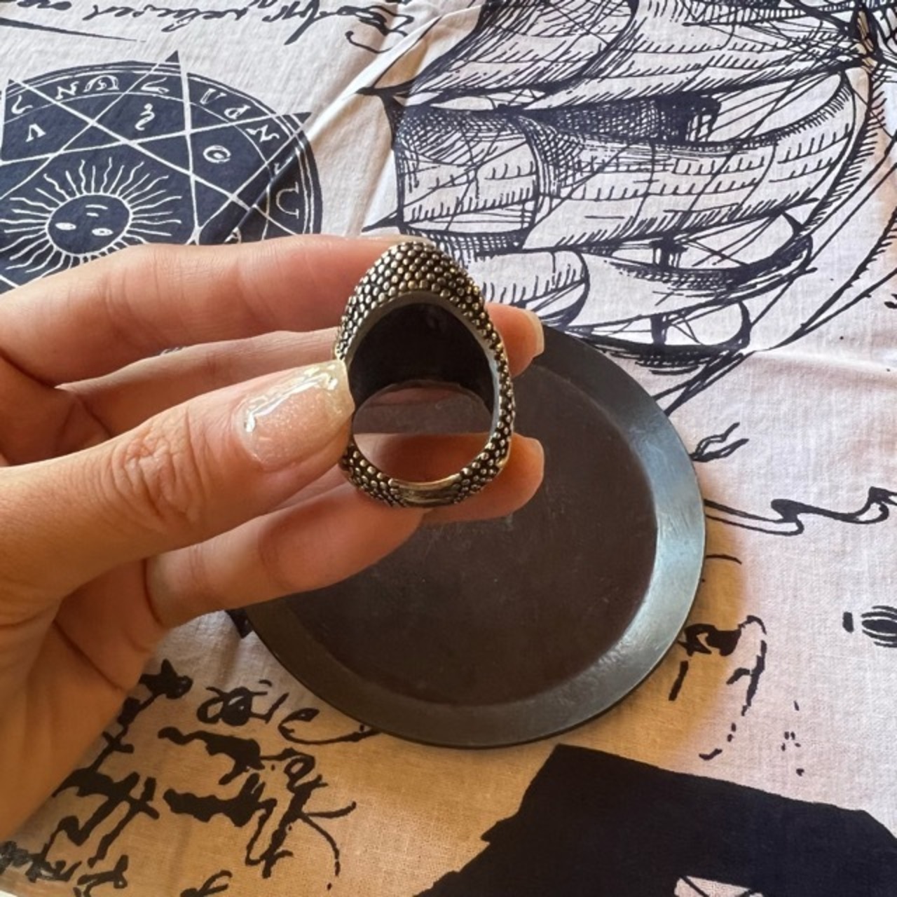 TOPANGA Jewelry Star Skull Ring Size 18 24 25 26 スタースカルリング スカル 星 リング 指輪 ring 骸骨 ガイコツ 頭蓋骨 ギフト プレゼント
