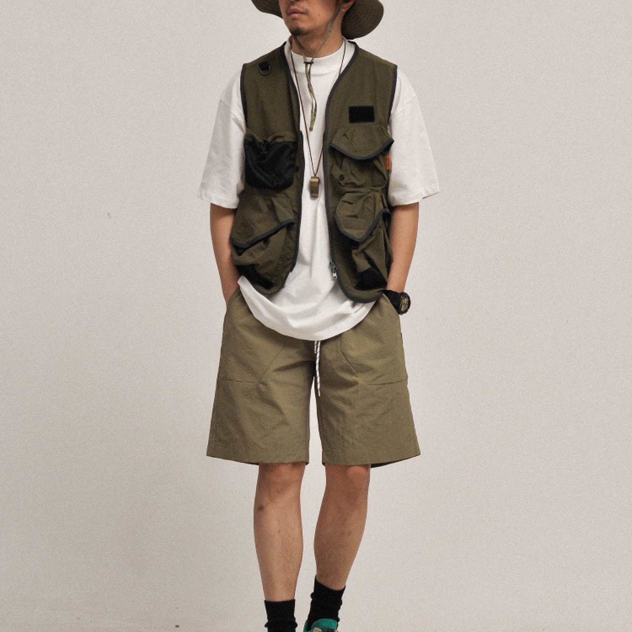 アウトドア・フィッシングスタイル ベスト K5383 - 12